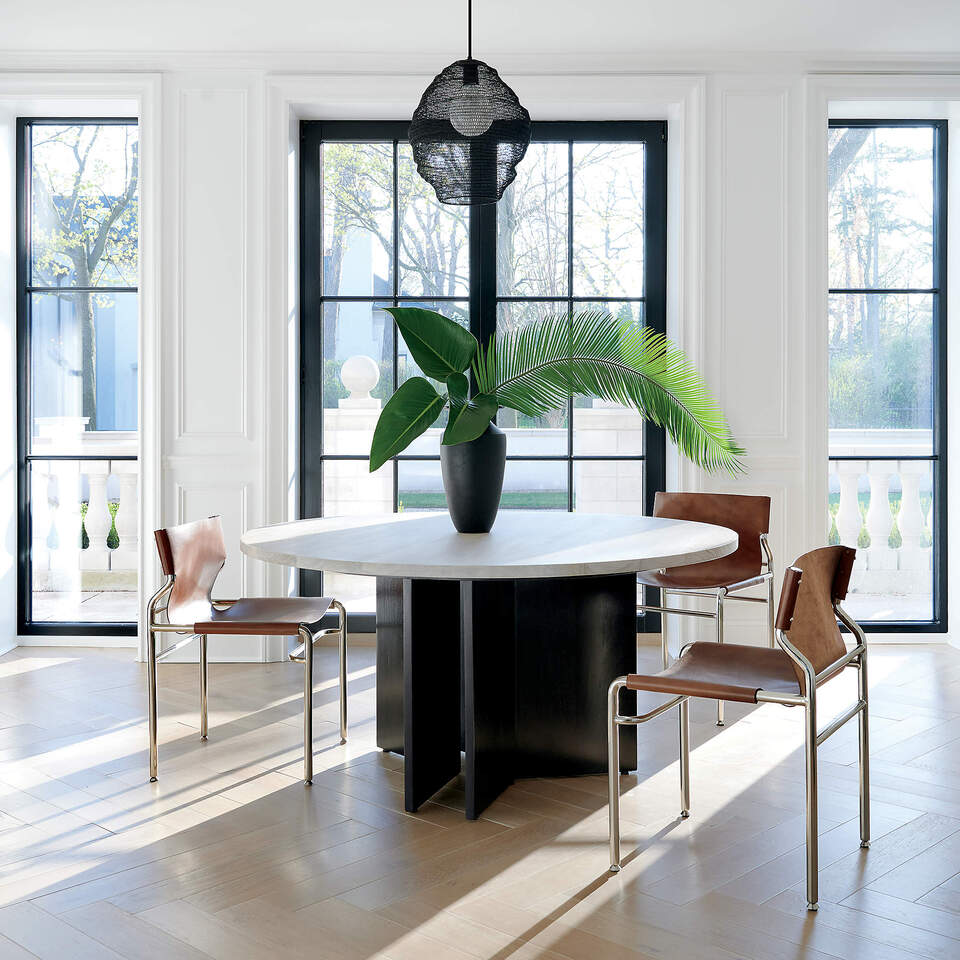 Elevating Your Dining Experience: CB2’s Dining Table Essentials | CB2 UAE